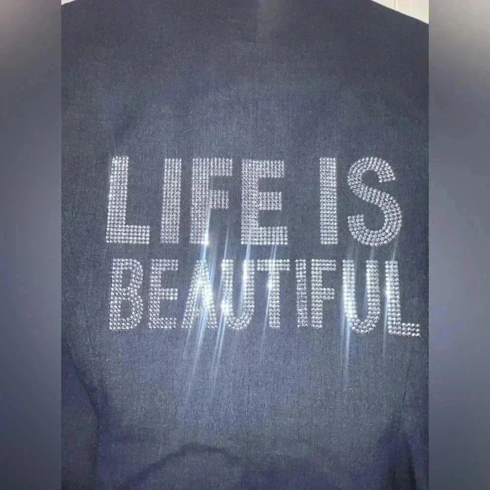 Hip Chik Couture Life is Beautiful blazer - Picture 4 of 8
